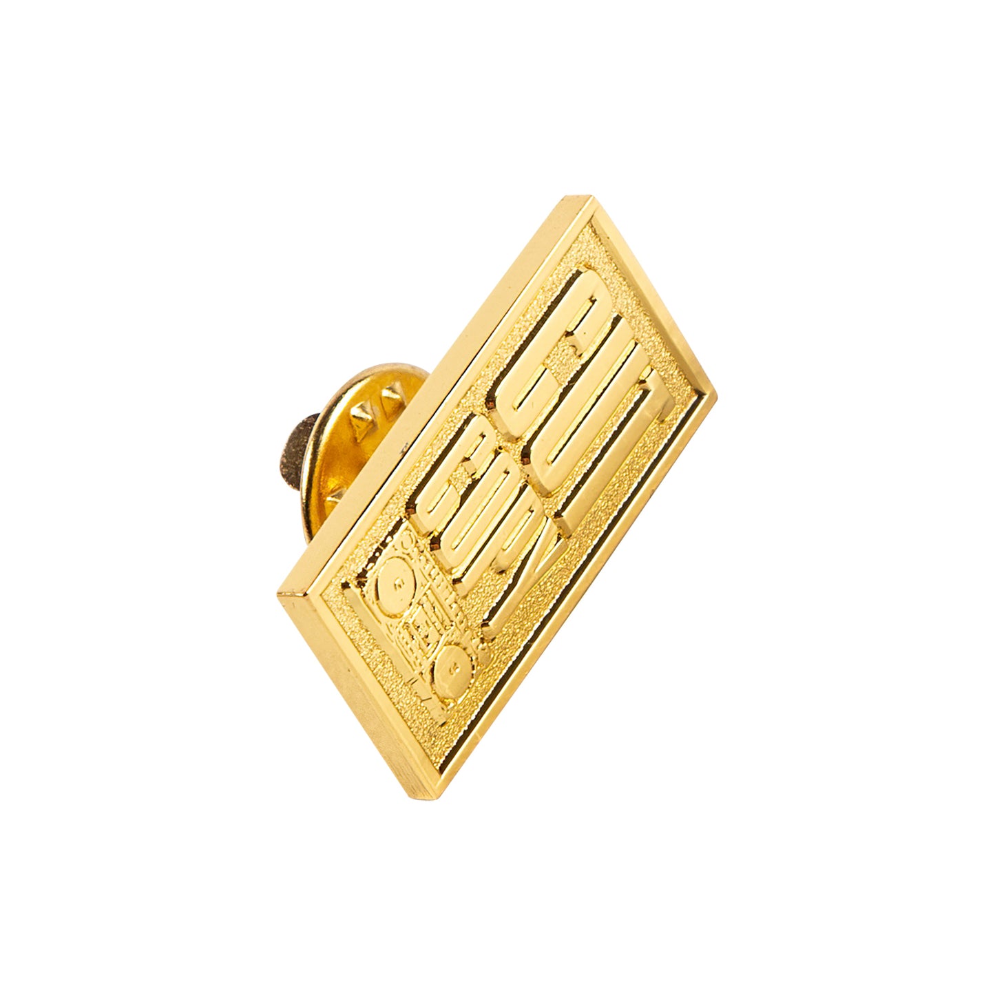 Cut Copy - Gold Enamel Boombox Pin