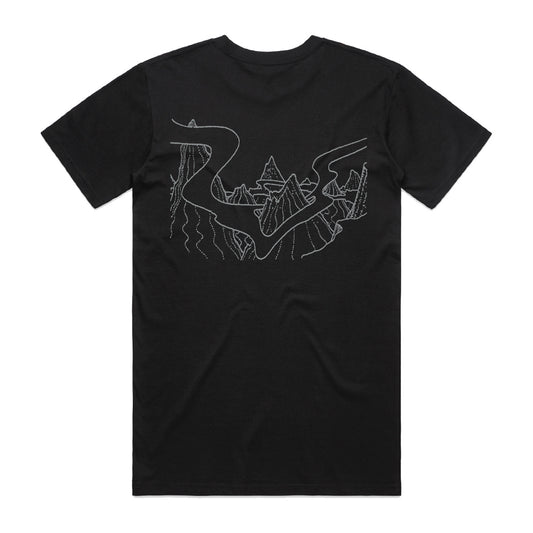 Cut Copy x Good Morning Tapes Black T-Shirt